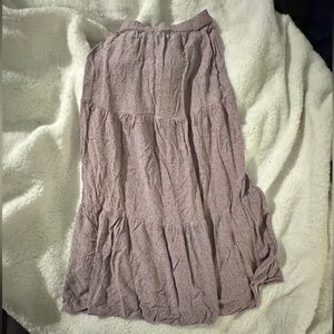 American Eagle Outfitters Light Purple Maxi Skirt
